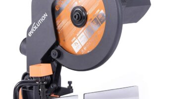 Evolution Power Tools R210CMS Multimaterial Sierra Ingletadora Compatible sierracirculartop.com