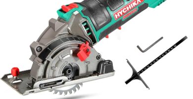 HYCHIKA Mini Sierra Circular de Mano, 500W Sierra Circular sierracirculartop.com
