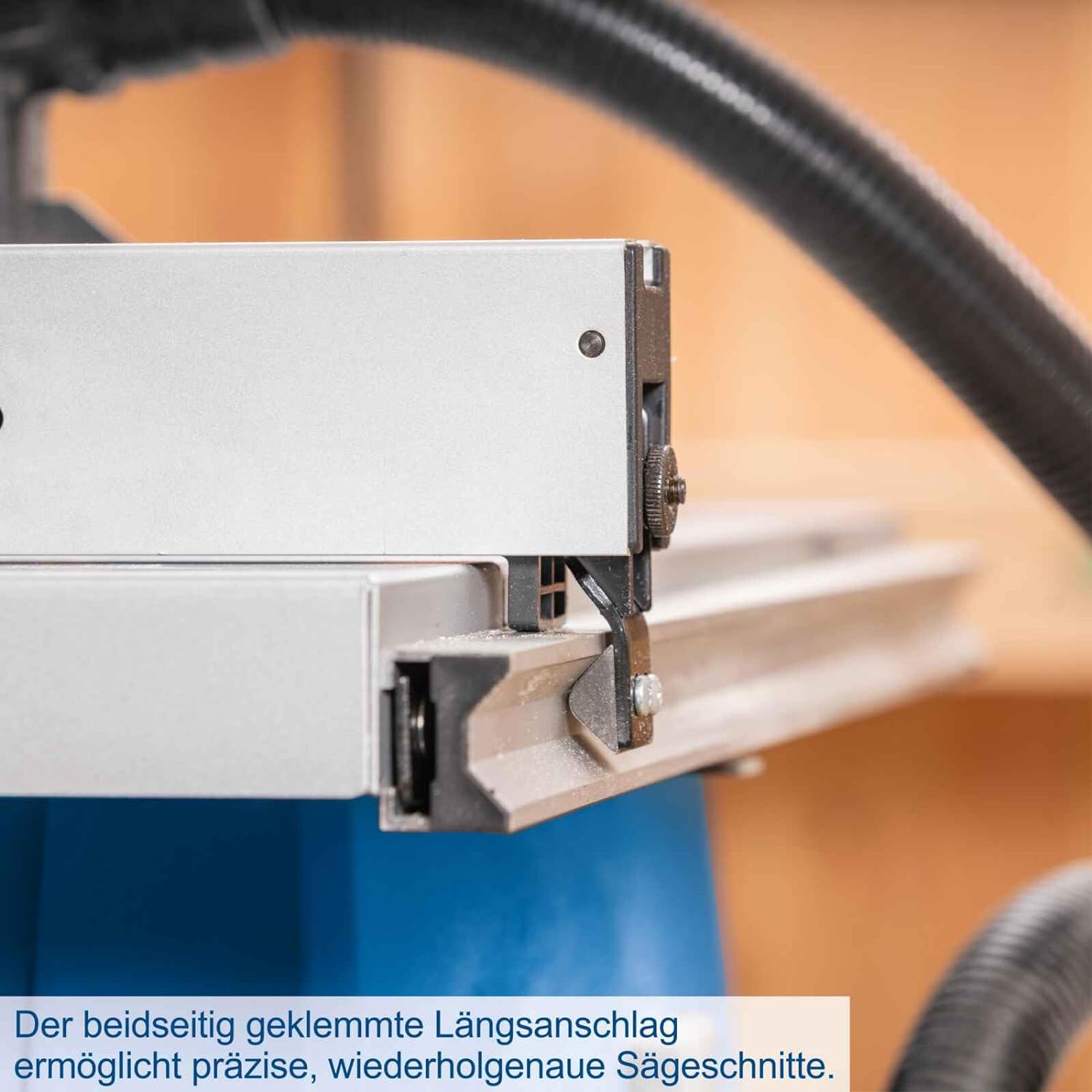 Sierra de mesa HS105 Scheppach carrusel detalle sierracirculartop.com